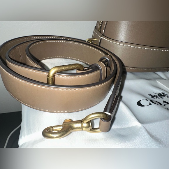 Rare Coach Revel Satchel in Dark Stone - Picture 8 of 16